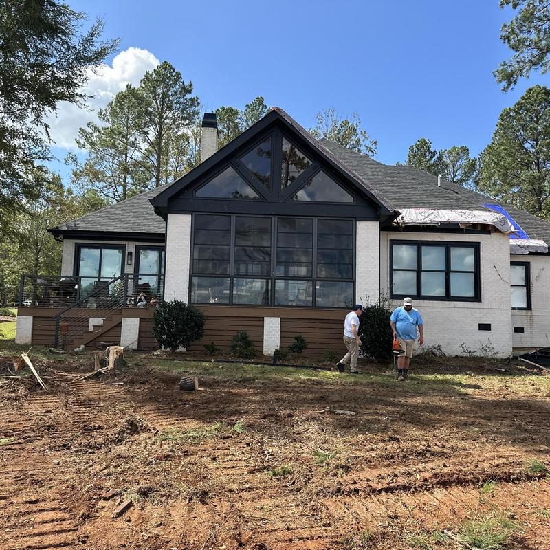 Owens Corning Onyx Black shingle roof installation Owens Corning Onyx Black shingle roof installation