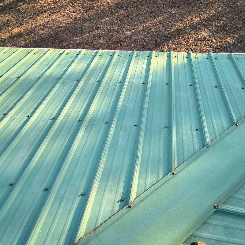 Metal roof with upgraded ZAC screws in Youngstown, FL