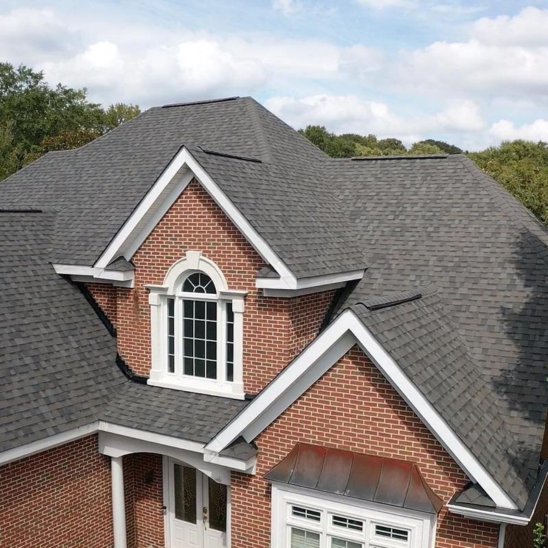 Owens Corning Duration Williamsburg Gray roof shingles installation Owens Corning Duration Williamsburg Gray roof shingles installation