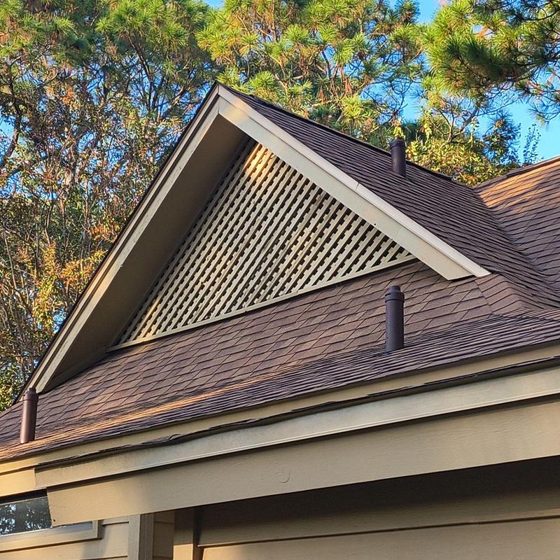 Lead pipe jack pipe protectors on roof shingles Lead pipe jack pipe protectors on roof shingles