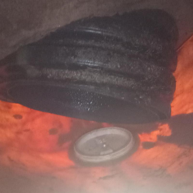 Catch basin grate and cover inside watertight basin