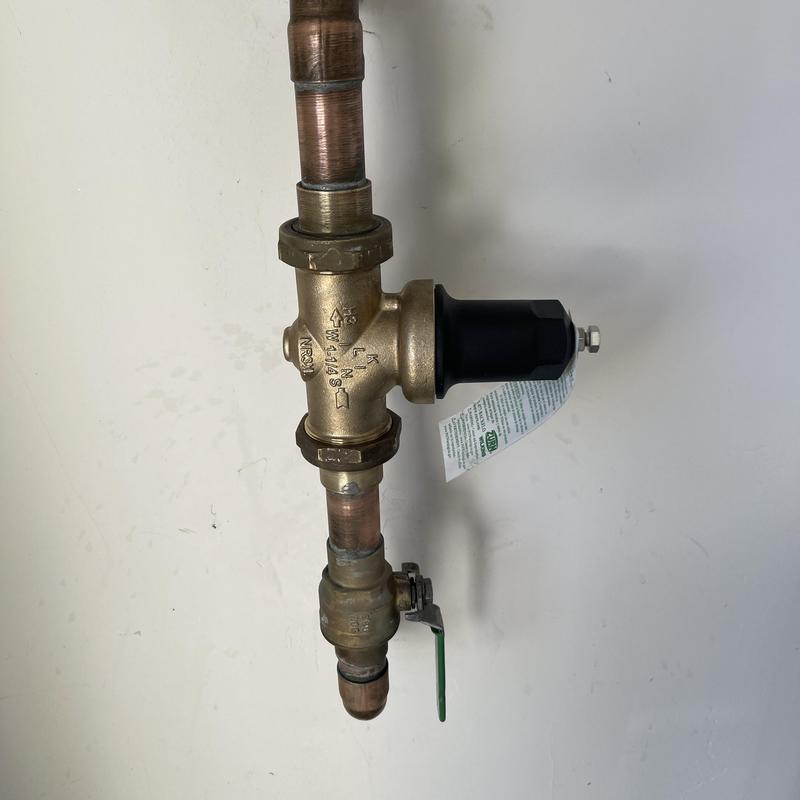 Zurn Wilkins NR3XL pressure regulator and valve assembly