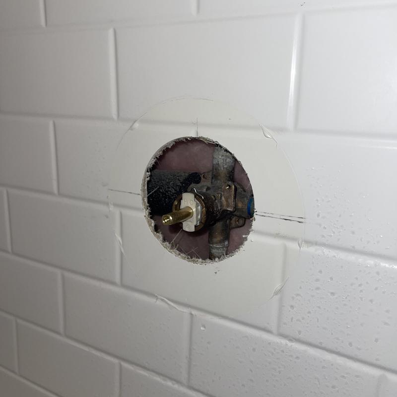 Moen Posi-Temp shower valve cartridge installation