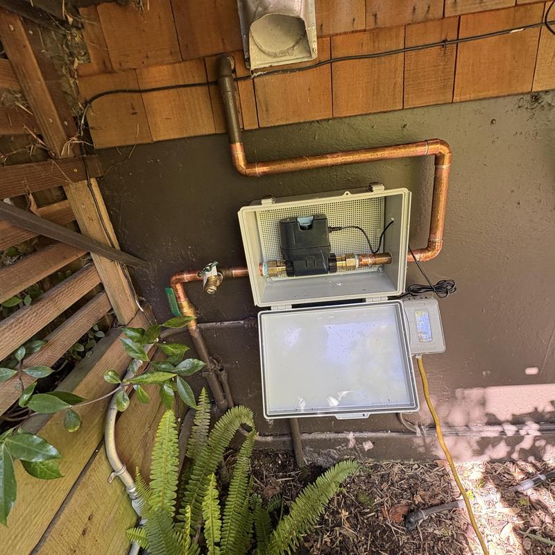 Flo by Moen automatic water shutoff system installation