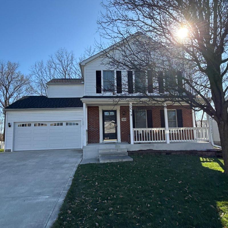 GAF Timberline HDZ roof on two-story house GAF Timberline HDZ roof on two-story house