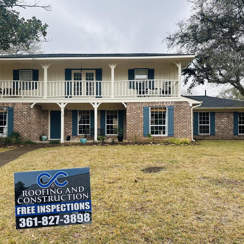 Tamko Titan XT Antique Slate roof and gutter installation Tamko Titan XT Antique Slate roof and gutter installation