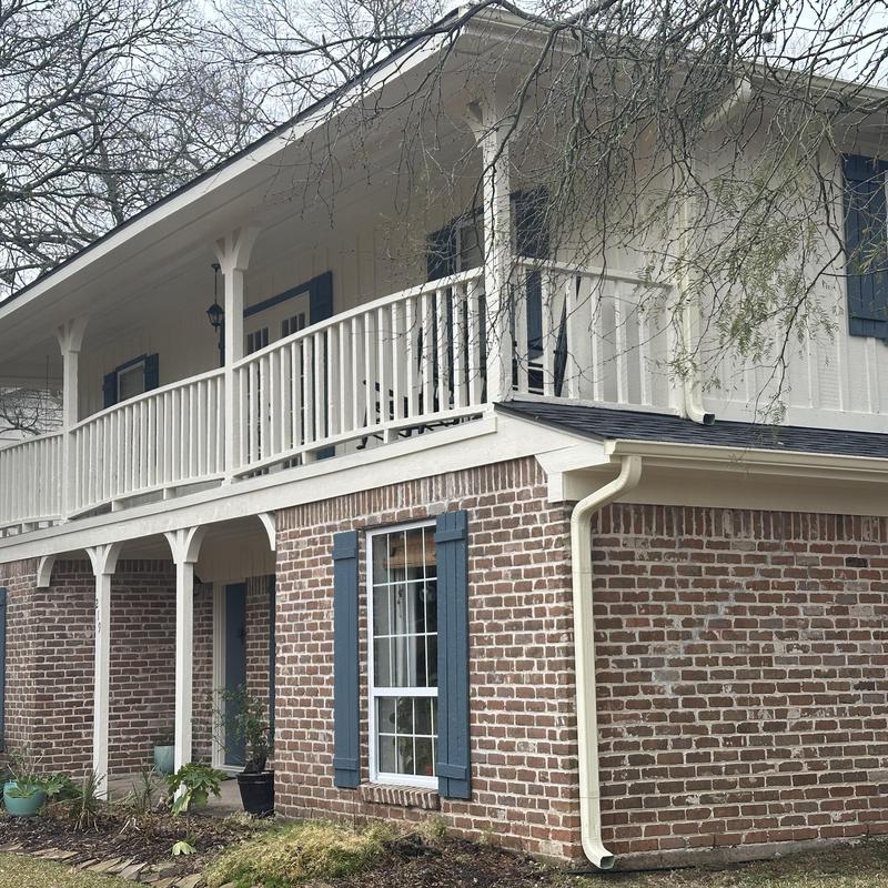 Tamko Titan XT Antique Slate roof with gutters Tamko Titan XT Antique Slate roof with gutters