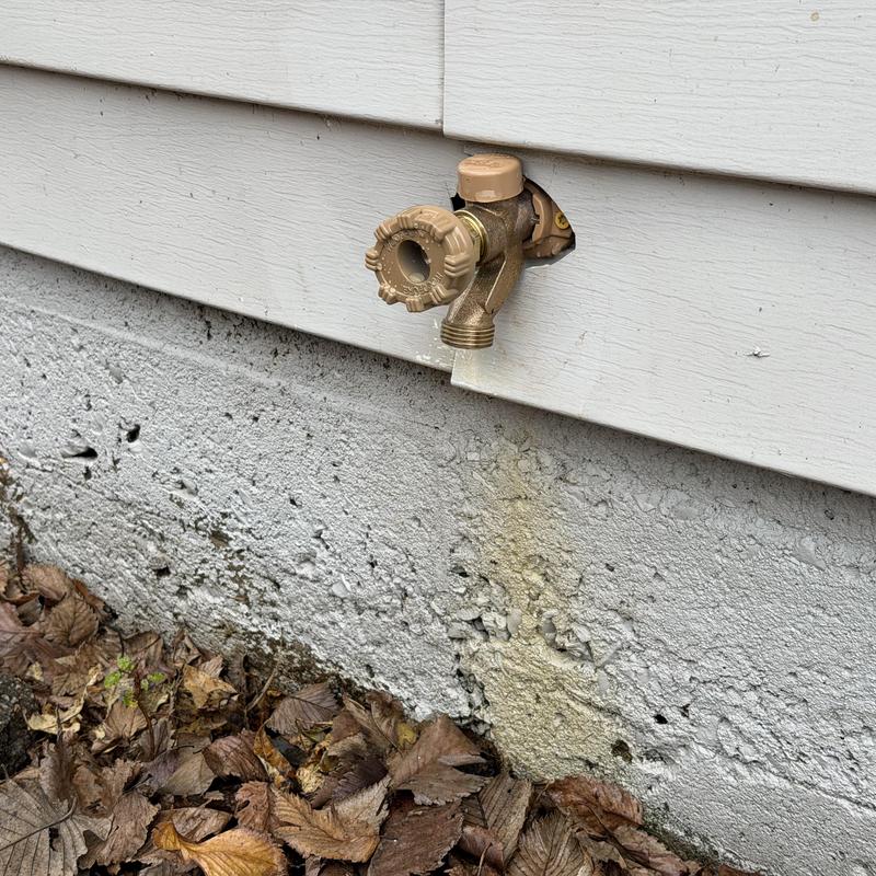 Woodford Frost Proof Sillcock installed on house exterior