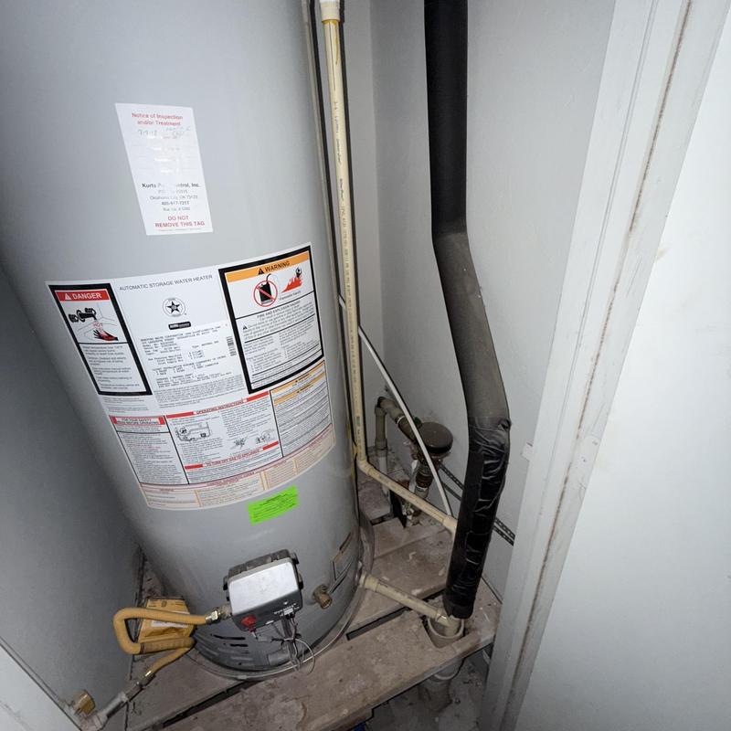 Temperature and Pressure Relief valve on water heater