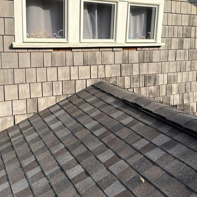 GAF Timberline HDZ roof shingles in Appalachian Sky GAF Timberline HDZ roof shingles in Appalachian Sky