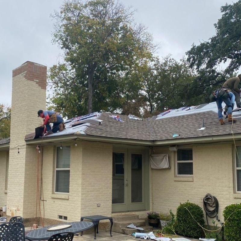 GAF Timberline HDZ shingle roof and chimney repair GAF Timberline HDZ shingle roof and chimney repair