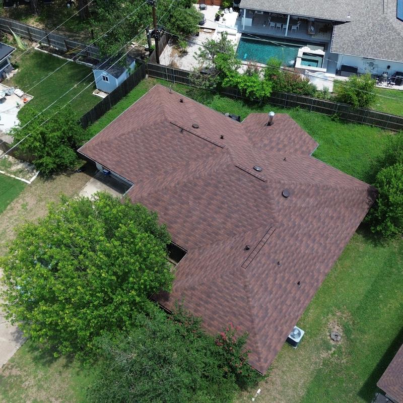 GAF Royal Sovereign 3-tab roof with ridge vent GAF Royal Sovereign 3-tab roof with ridge vent