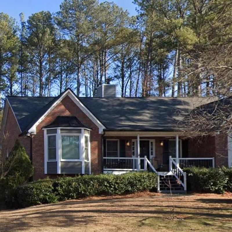 Roof vents and shingles replacement on brick house