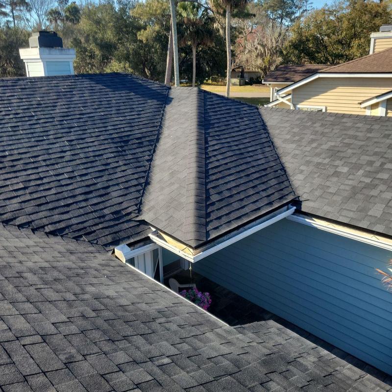 Owens Corning asphalt shingle roof installation