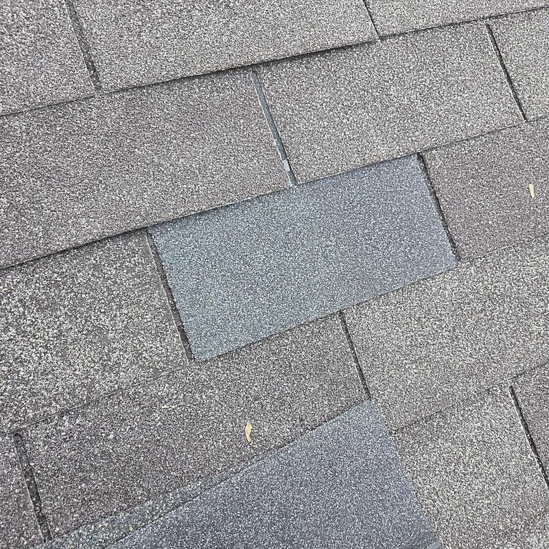 Roof shingles with new replacement in Loganville, GA