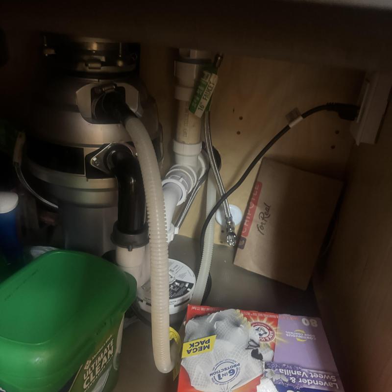 Dishwasher drain hose cleared under sink in Mabank, TX