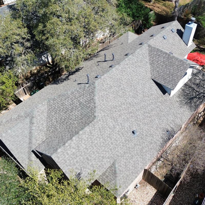 GAF 30yr HDZ Weatherwood shingle roof installation GAF 30yr HDZ Weatherwood shingle roof installation