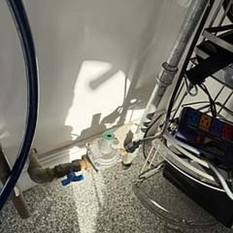 Rinnai tankless water heater service with flushing and diagnostics