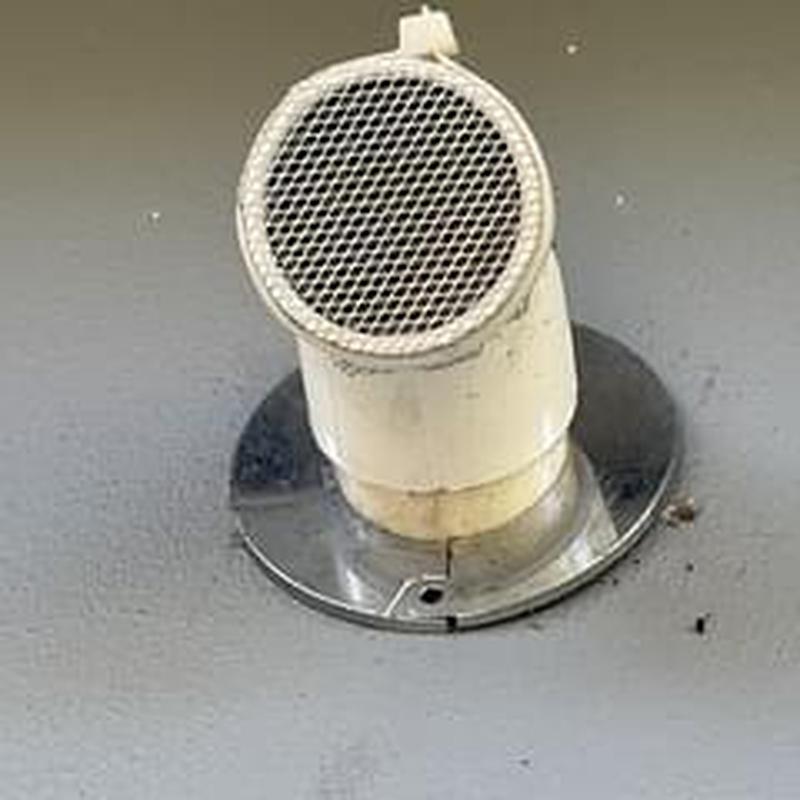 Rinnai tankless water heater vent pipe and cap