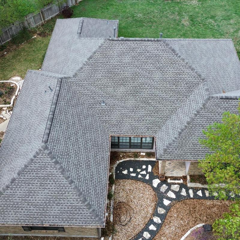 GAF HDZ 30-year Weatherwood shingle roof installation GAF HDZ 30-year Weatherwood shingle roof installation