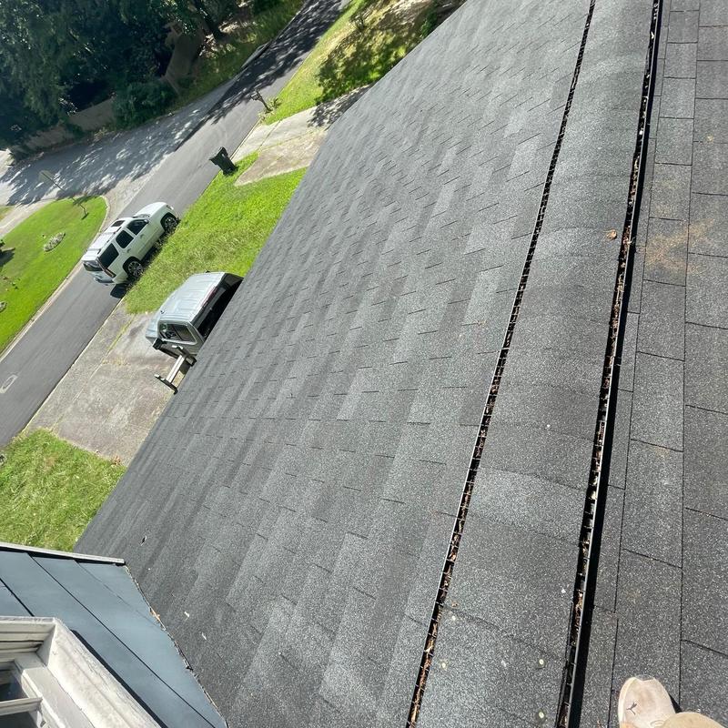 GAF Timberline HDZ shingle roof replacement view