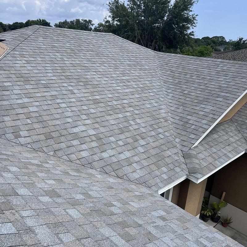 Atlas Pinnacle Sun architectural roof shingles installation