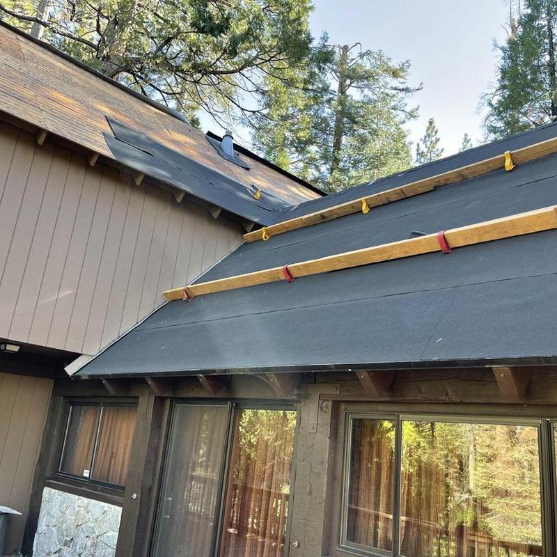 Gaf Grand Sequoia underlayment roofing installation