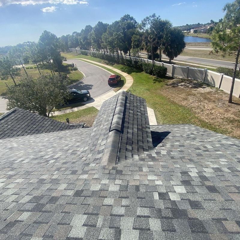 Thunderstorm Grey TAMKO Titan XT roof shingles installation