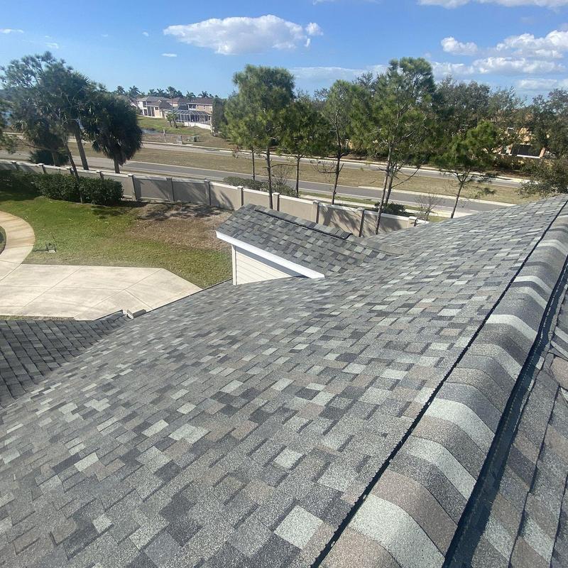 Thunderstorm Grey TAMKO Titan XT roof shingles installation