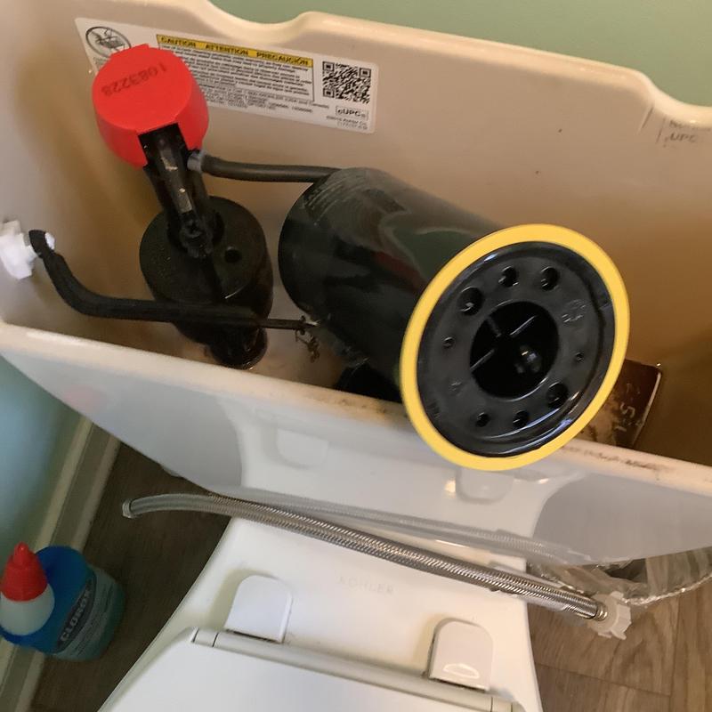 Kohler toilet fill valve inside tank repair