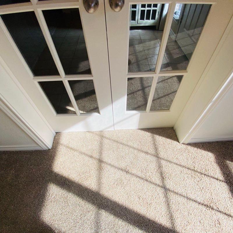 French door glass panels with white trim and carpet French door glass panels with white trim and carpet