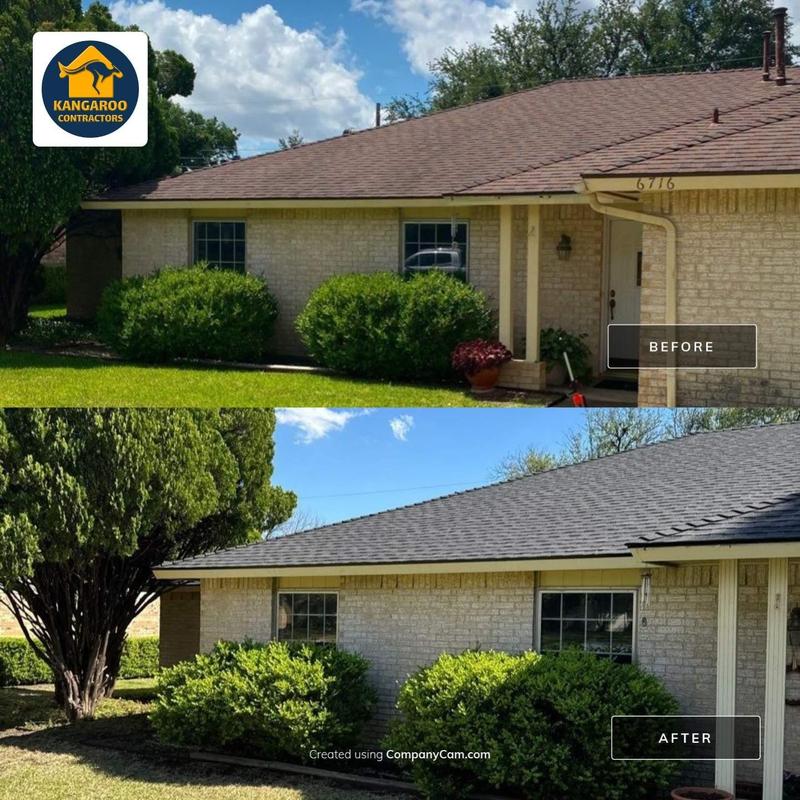 GAF Timberline HD shingle roof before and after replacement GAF Timberline HD shingle roof before and after replacement