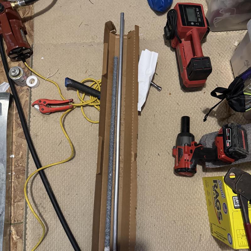 State Pro Line water heater anode rod replacement materials