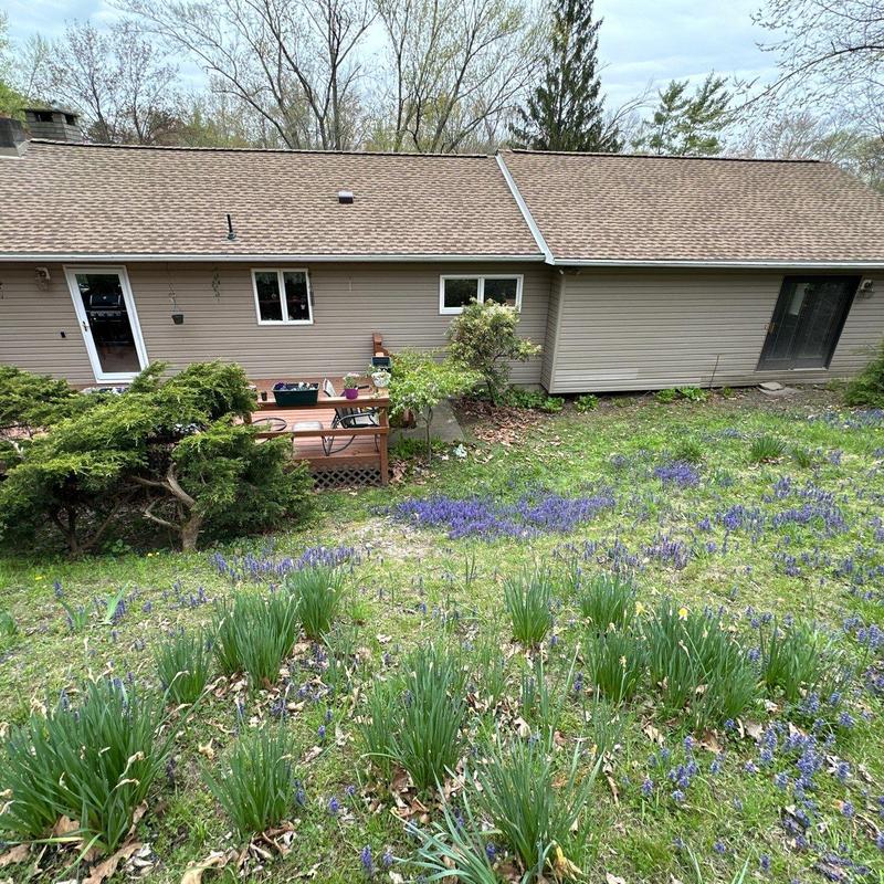 Asphalt shingle roof on residential home in Stroudsburg, PA