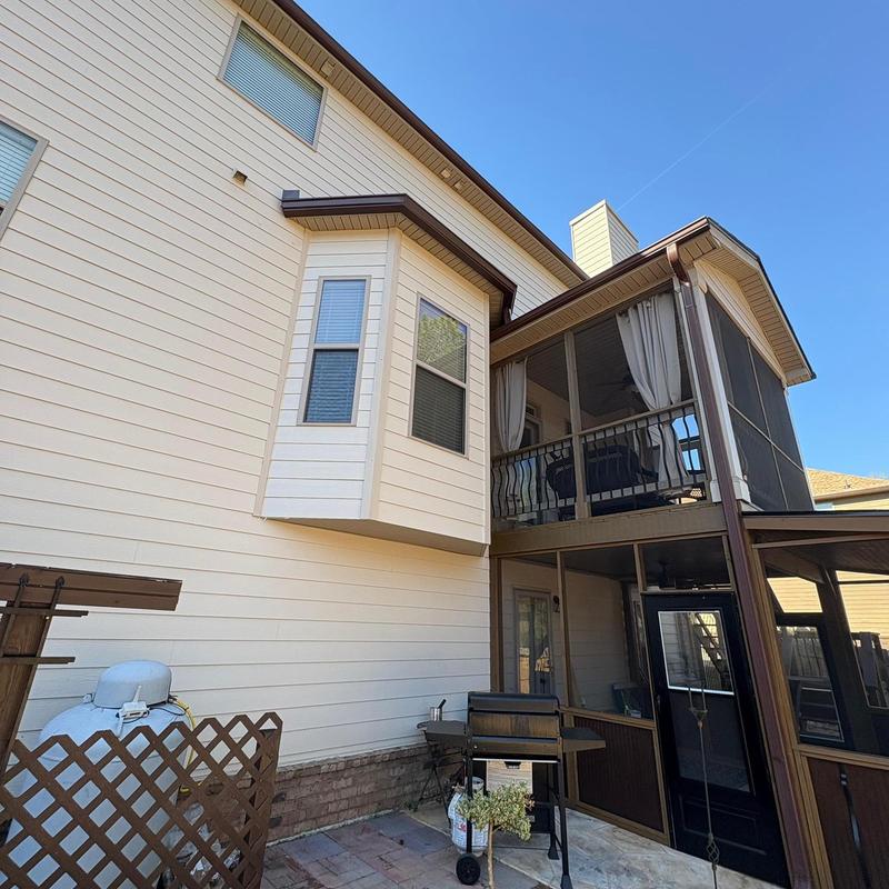 Bay window gutters and gazebo gutter installation in Loganville