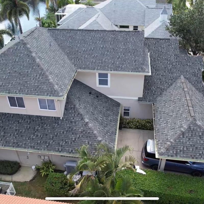 Titan XT roofing shingles on residential home roof