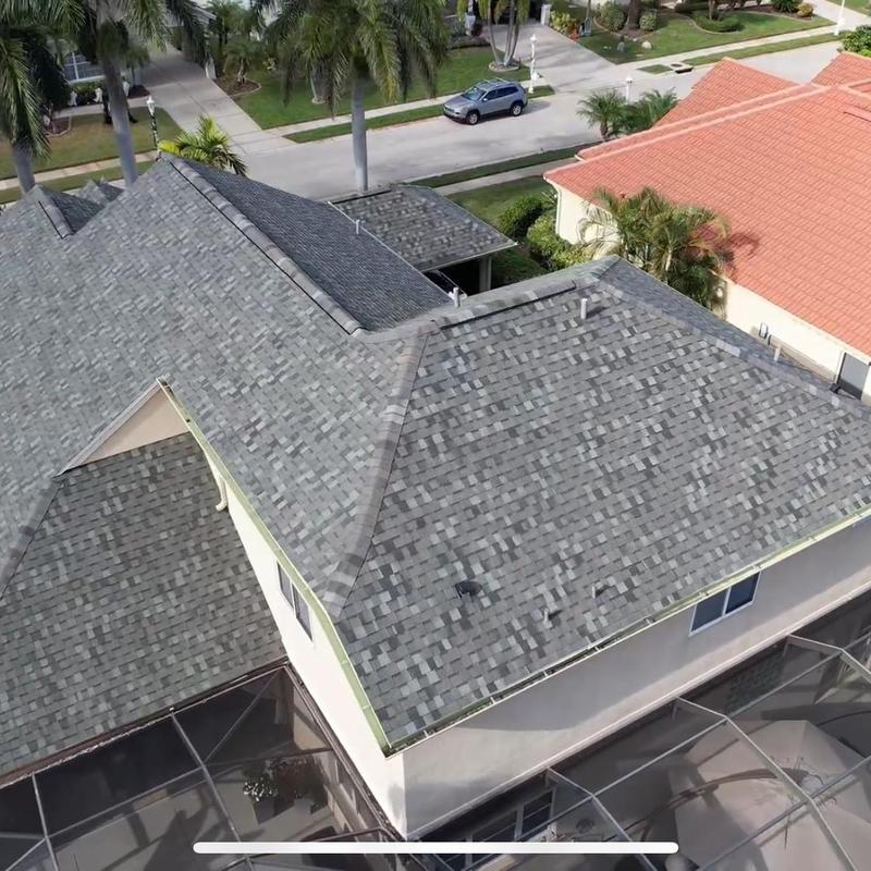 Titan XT asphalt shingle roof with storm-resistant features