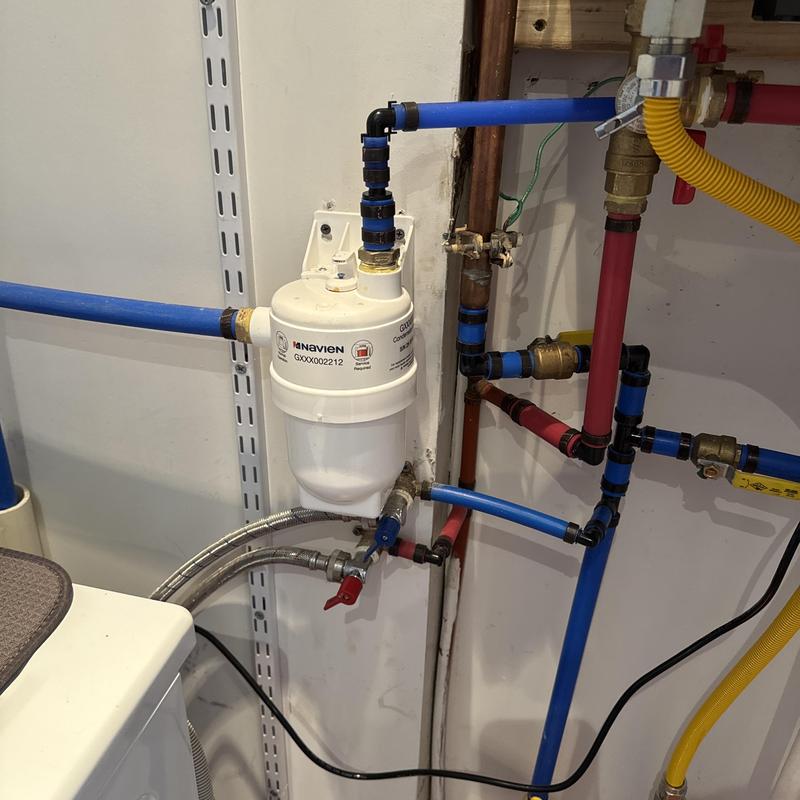 Navien tankless water heater piping installation