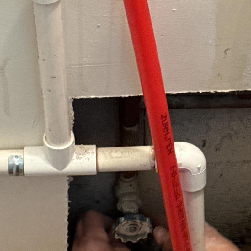 Main water shut off gate valve replacement with pro-press ball valve