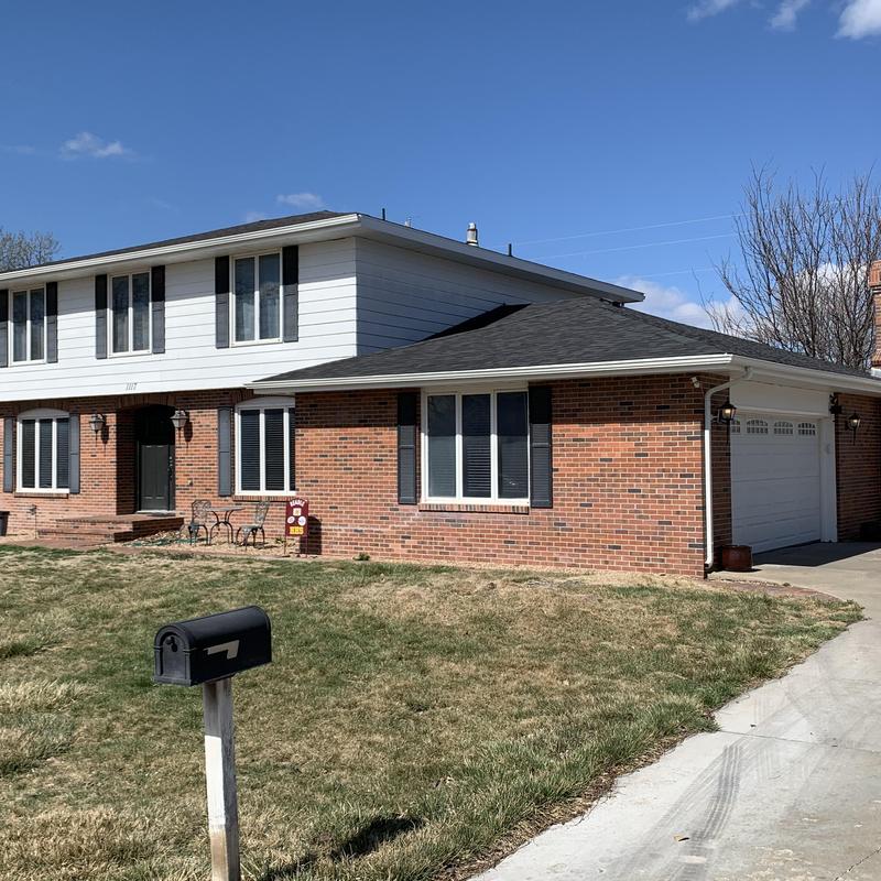 Malarkey Vista Class 4 shingle roof on brick home Malarkey Vista Class 4 shingle roof on brick home