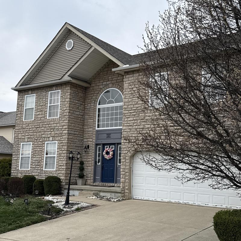 Roof shingles with storm and wind damage inspection Roof shingles with storm and wind damage inspection