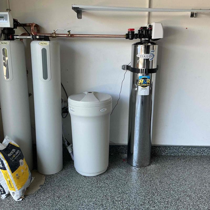 Halo 5 whole-home water treatment and softener system