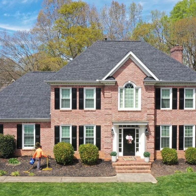 Owens Corning Duration Onyx Black shingle roof installation Owens Corning Duration Onyx Black shingle roof installation