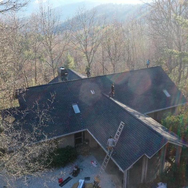 GAF UHDZ Charcoal shingle roof installation overview