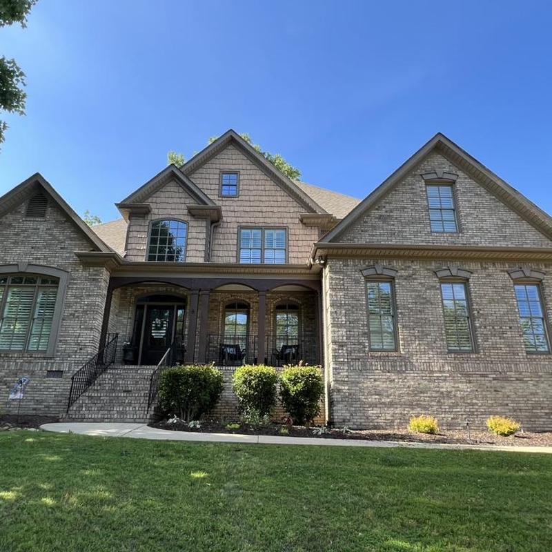 Owens Corning Duration Driftwood roof installation on home