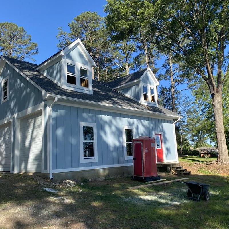 GAF Timberline HDZ Pewter Gray roof and dormer installation