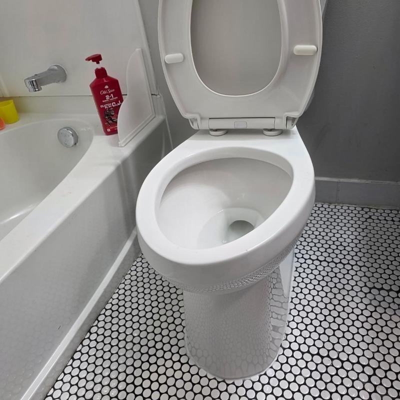 Toilet bowl and PVC plumbing stack replacement