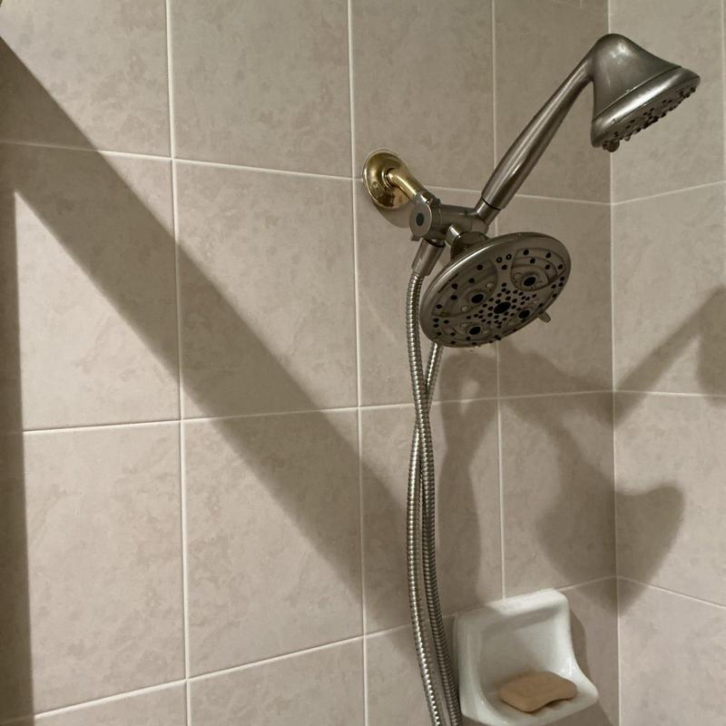 Moen Posi Temp shower valve and dual showerhead installation