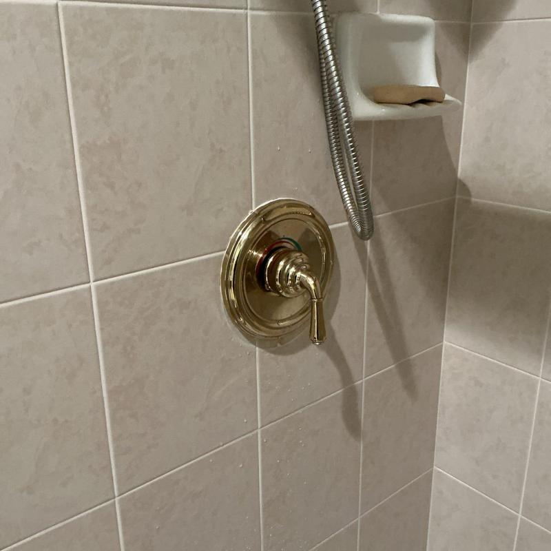 Moen Posi Temp shower valve and handle installation