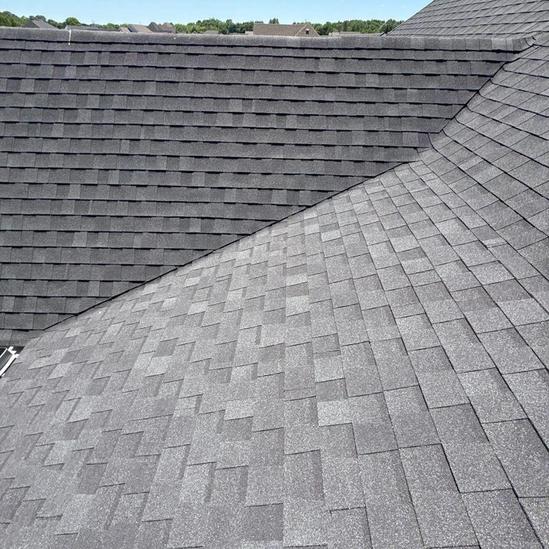 Architectural asphalt shingles with hail damage inspection
